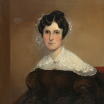 Cover image for Oil portrait of Mrs Isabella Lewis (nee Mackellar), 1798-1883.