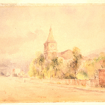 Cover image for St. David's Church - Macquarie Street - Hobart Town - 1831