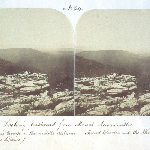 Cover image for Looking eastward from Mount Arrowsmith (Digger's Camp in the middle distance, Mount Charles and the Wentworth Hills in the distance)